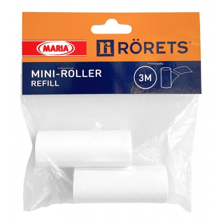 Mini rolka, wałek do czyszczenia ubrań zapas 2 szt 2x3m