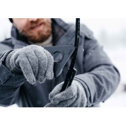 Skrobaczka do szyb z miotełką KUNGS MAX-IS