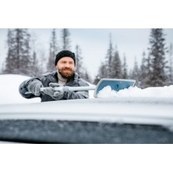 Szufla do śniegu, samochodowa ściągaczka do śniegu teleskopowa KUNGS - outlet