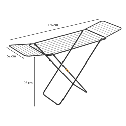 Suszarka na pranie SUSSI RORETS czarna black