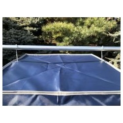 Szafa materiałowa wisząca CLARA 50x50x147 cm