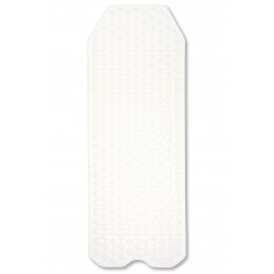 Mata antypoślizgowa Tello pod prysznic łazienkowa do wanny  40x104 cm guziczki białe
