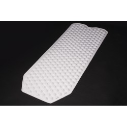 Mata antypoślizgowa Tello pod prysznic łazienkowa do wanny  40x104 cm guziczki białe