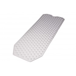 Mata antypoślizgowa Tello pod prysznic łazienkowa do wanny  40x104 cm guziczki białe