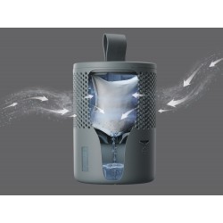 Pochłaniacz wilgoci 600g ładny design szary