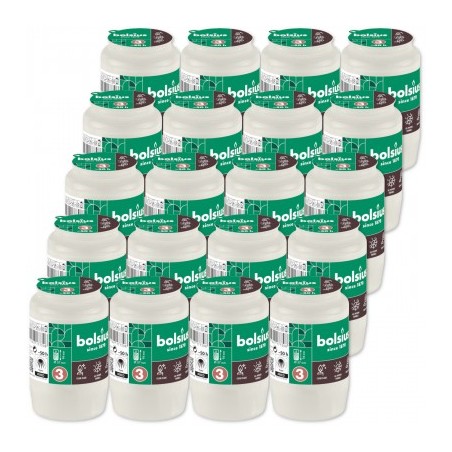 Wkłady do zniczy olejowy Bolsius 20 sztuk 50h