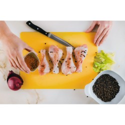 Zestaw mat desek do krojenia plastik 6 szt.