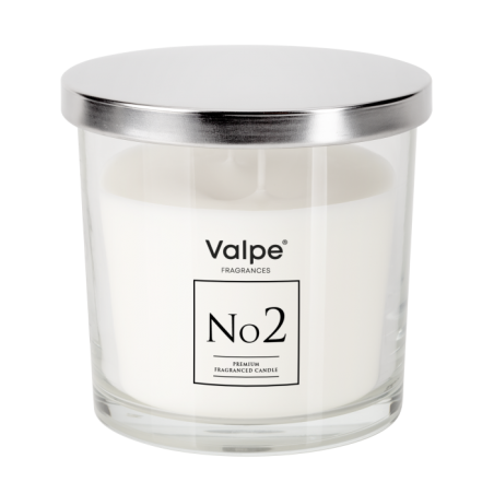 Świeca zapachowa BISPOL Valpe No 2 -Paczula & Bursztyn ~40h