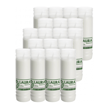 Wkłady do zniczy parafinowe BISPOL Laura L6 (21cm) 108h