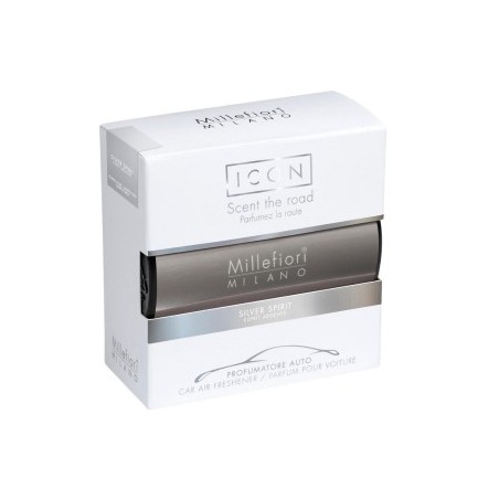 Zapach do samochodu MILLEFIORI Milano SILVER SPIRIT do kratki nawiewu