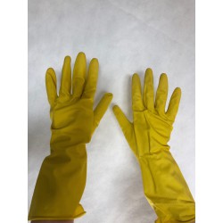 Rękawice ochronne gumowe gospodarcze rozmiar M