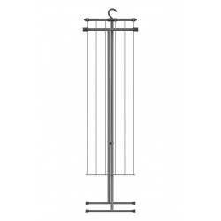 Mała suszarka na pranie Compact RORETS Space Grey