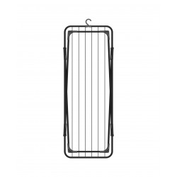 Mała suszarka na pranie z hakiem RORETS Nano czarna